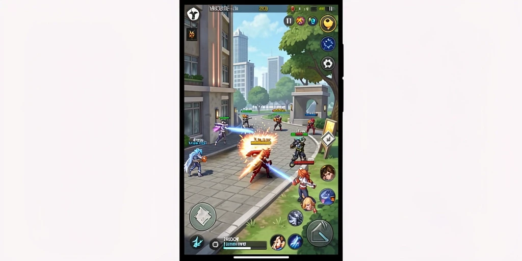 Momen seru dalam multiplayer dengan teman-teman.