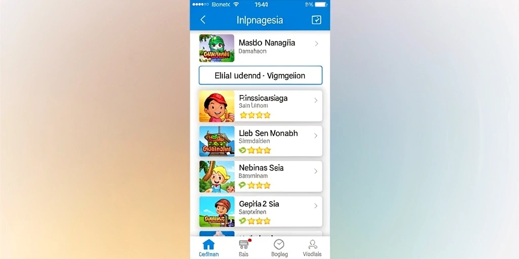 Tangkapan layar grafik yang memukau dalam permainan.