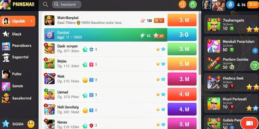 Fitur multiplayer untuk bermain bersama teman.