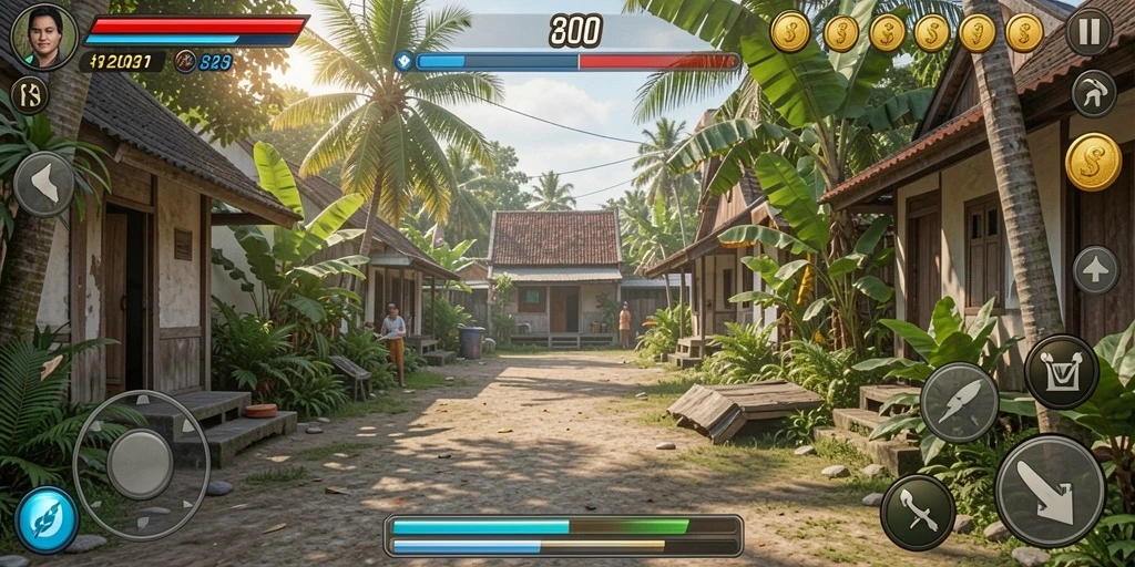 Fitur mode permainan yang beragam dan menarik.