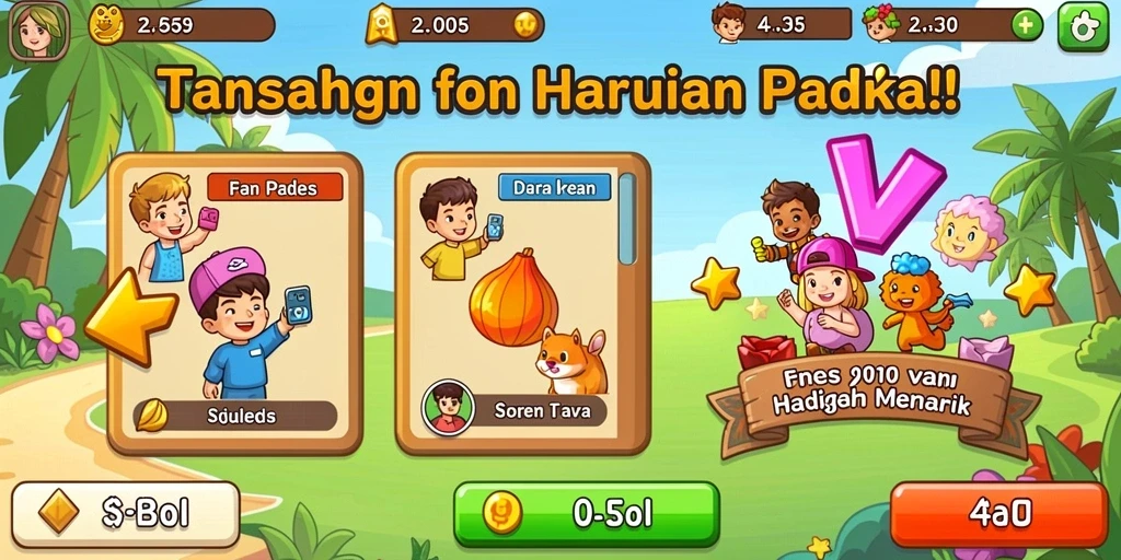 Sistem bonus menarik yang menambah keseruan.