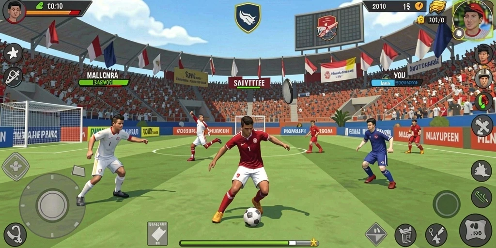 Tantangan seru di setiap level yang harus diselesaikan.