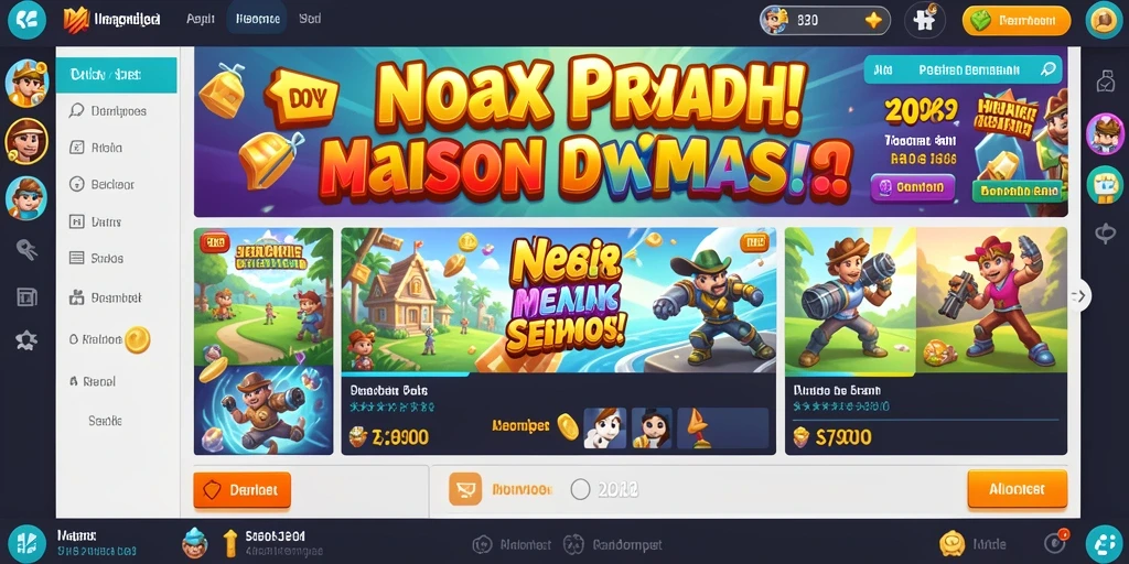 Pertarungan epik melawan monster menantang di dalam game.