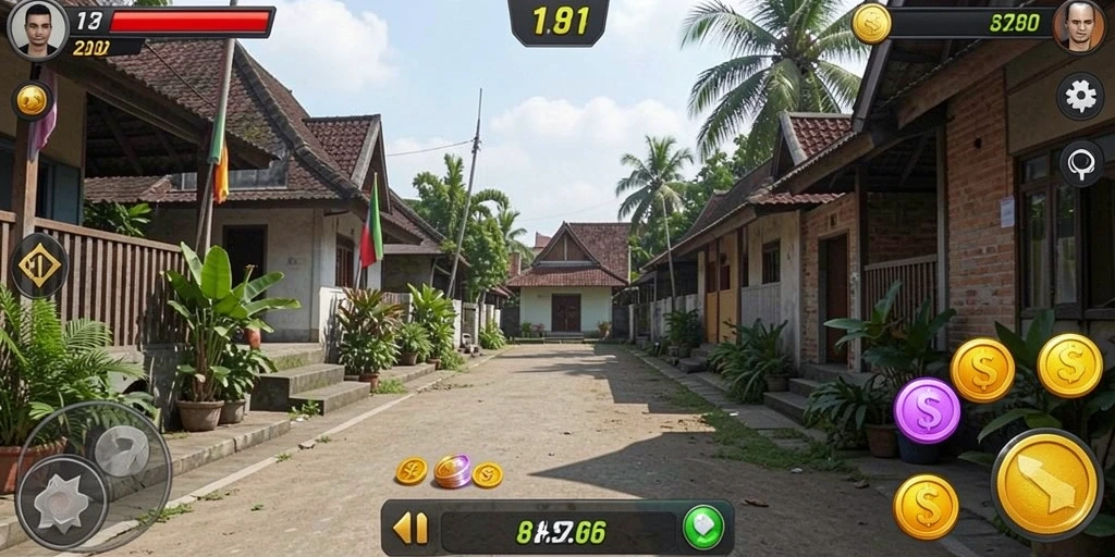 Cuplikan aksi seru saat bertanding di YN777.