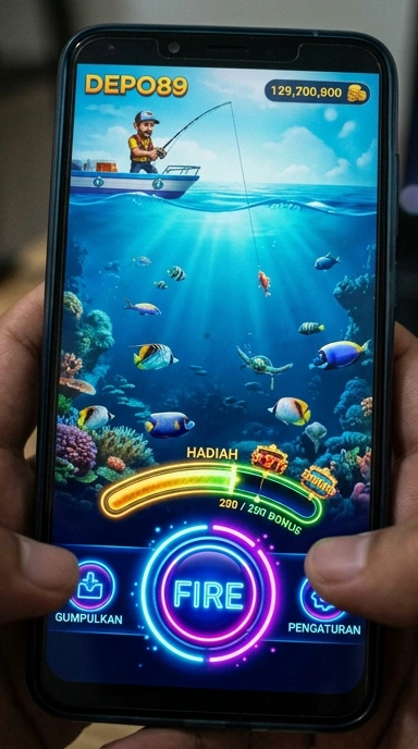 depo89 — layar beranda